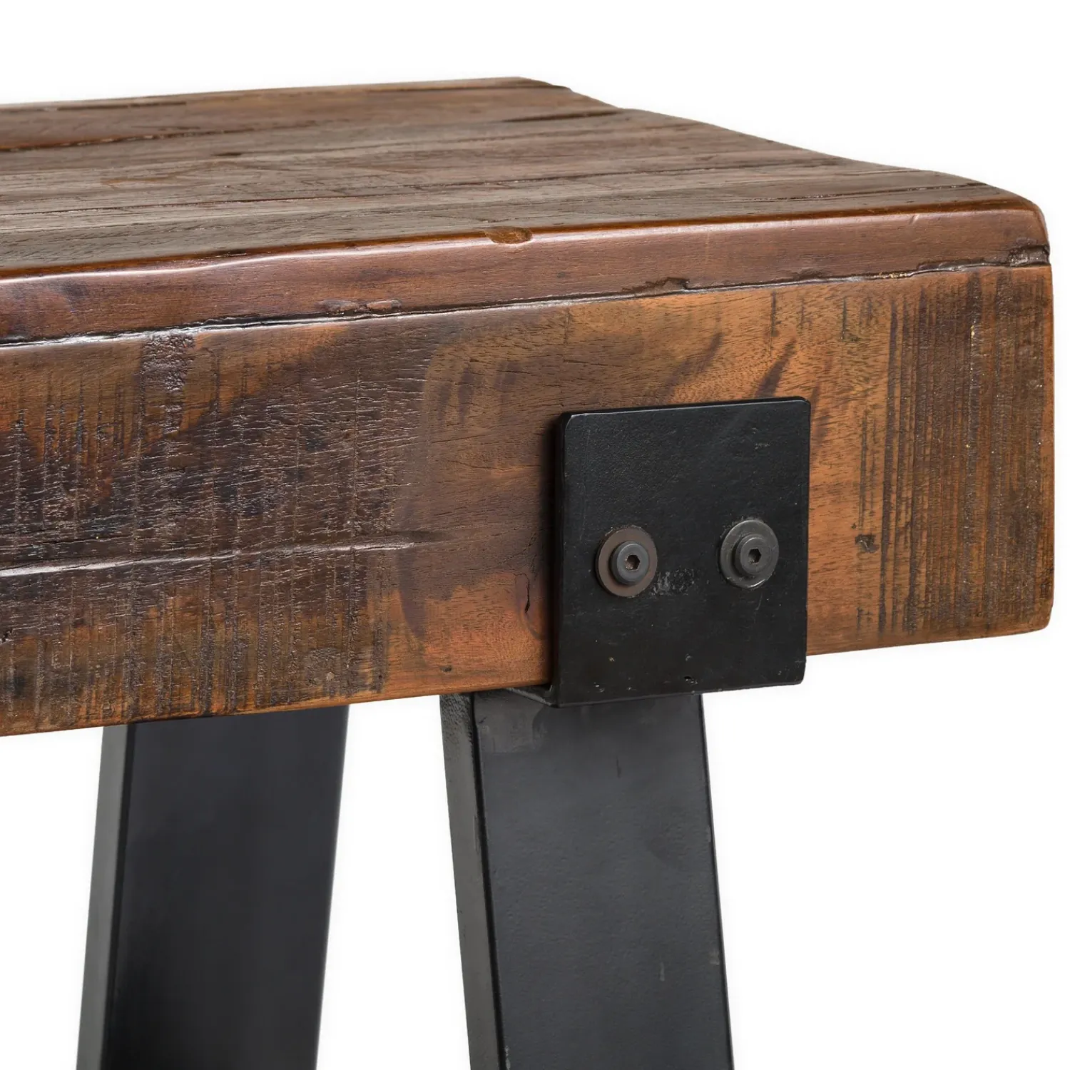 Plow & Hearth Indoor Benches|Outdoor Benches>Richland Indoor/Outdoor Reclaimed Wood Bench