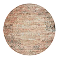 Plow & Hearth Area Rugs>Rock Creek Polypropylene Area Rug, 5'3" Round