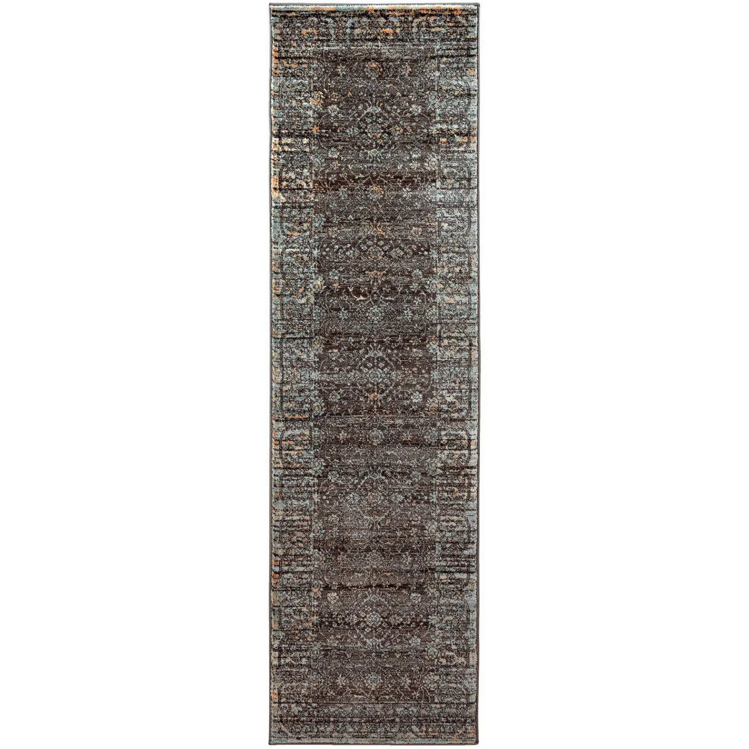 Plow & Hearth Area Rugs>Rock Creek Polypropylene Area Rug, 2'2" x 7'7" Runner