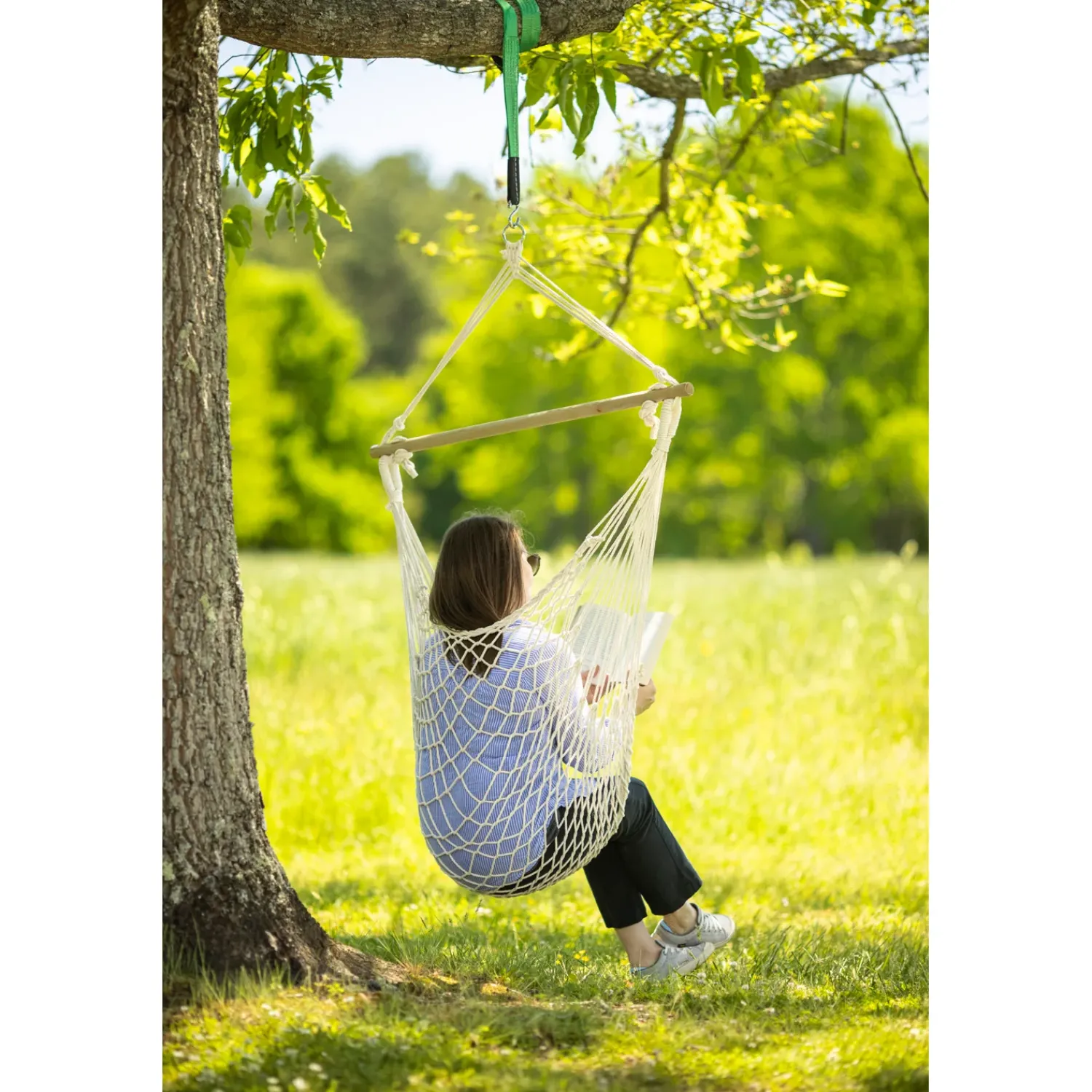 Plow & Hearth Chairs & Rockers|Rockers & Gliders>Rope Hammock Swing