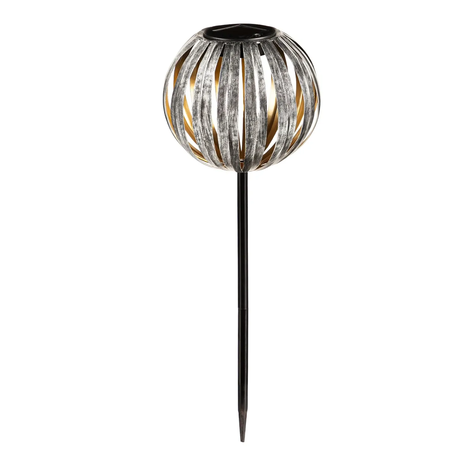 Plow & Hearth Garden Stakes|Solar Accents>Round Solar Stake