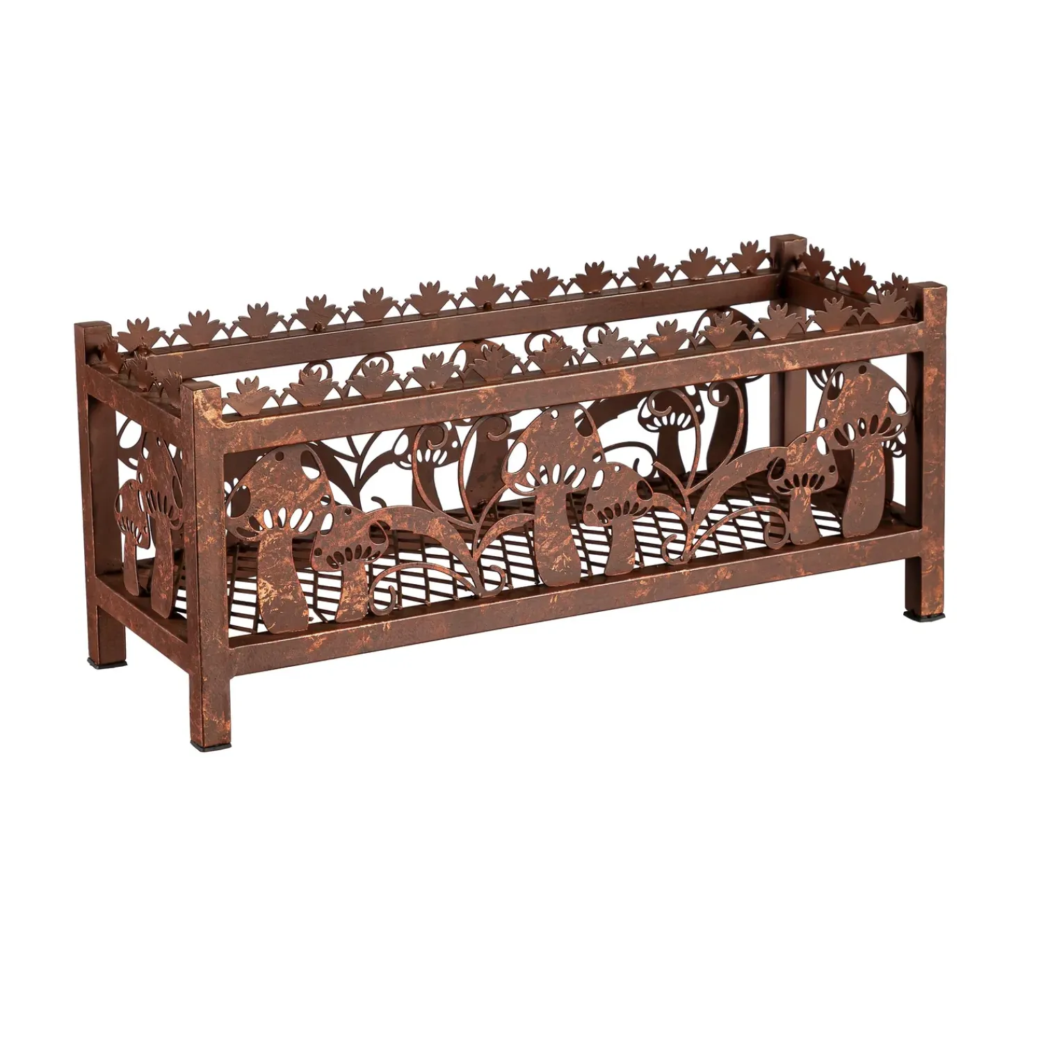 Plow & Hearth Planters & Plant Stands>Rustic Finish Mushroom Planter
