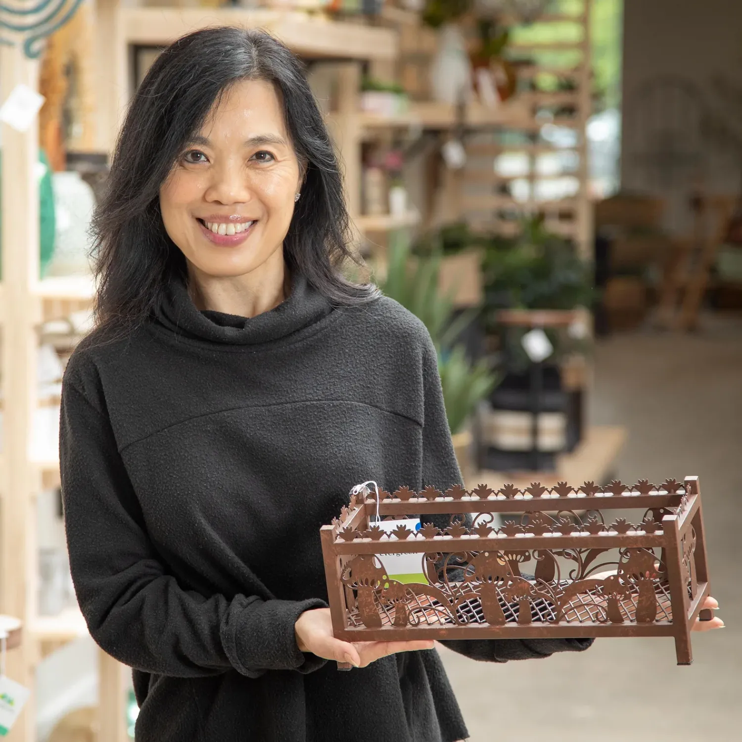 Plow & Hearth Planters & Plant Stands>Rustic Finish Mushroom Planter