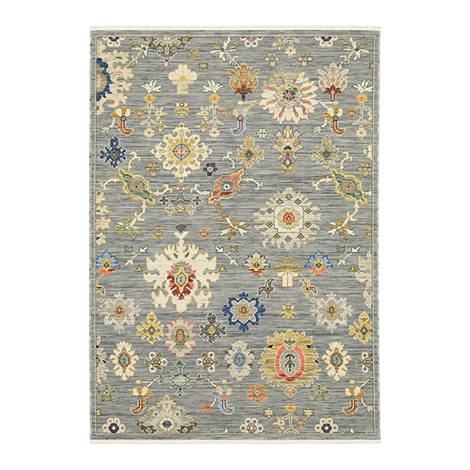 Plow & Hearth Area Rugs>Saluda Tides Wool Rug, 7'10" x 10'