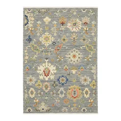 Plow & Hearth Area Rugs>Saluda Tides Wool Rug, 9'10" x 12'10"