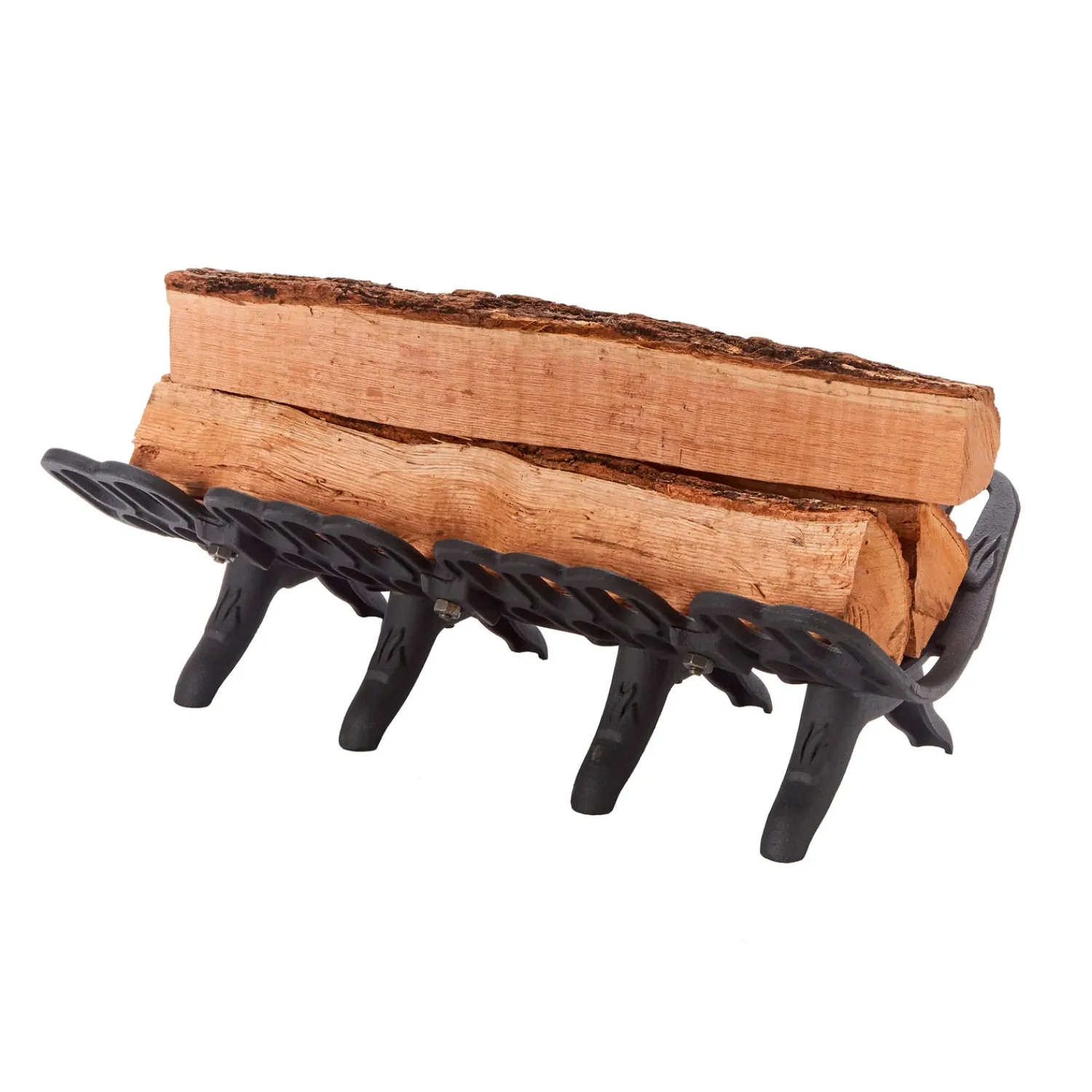 Plow & Hearth Fireplace Grates & Firebacks>Sampson Fireplace Grate, 26"W