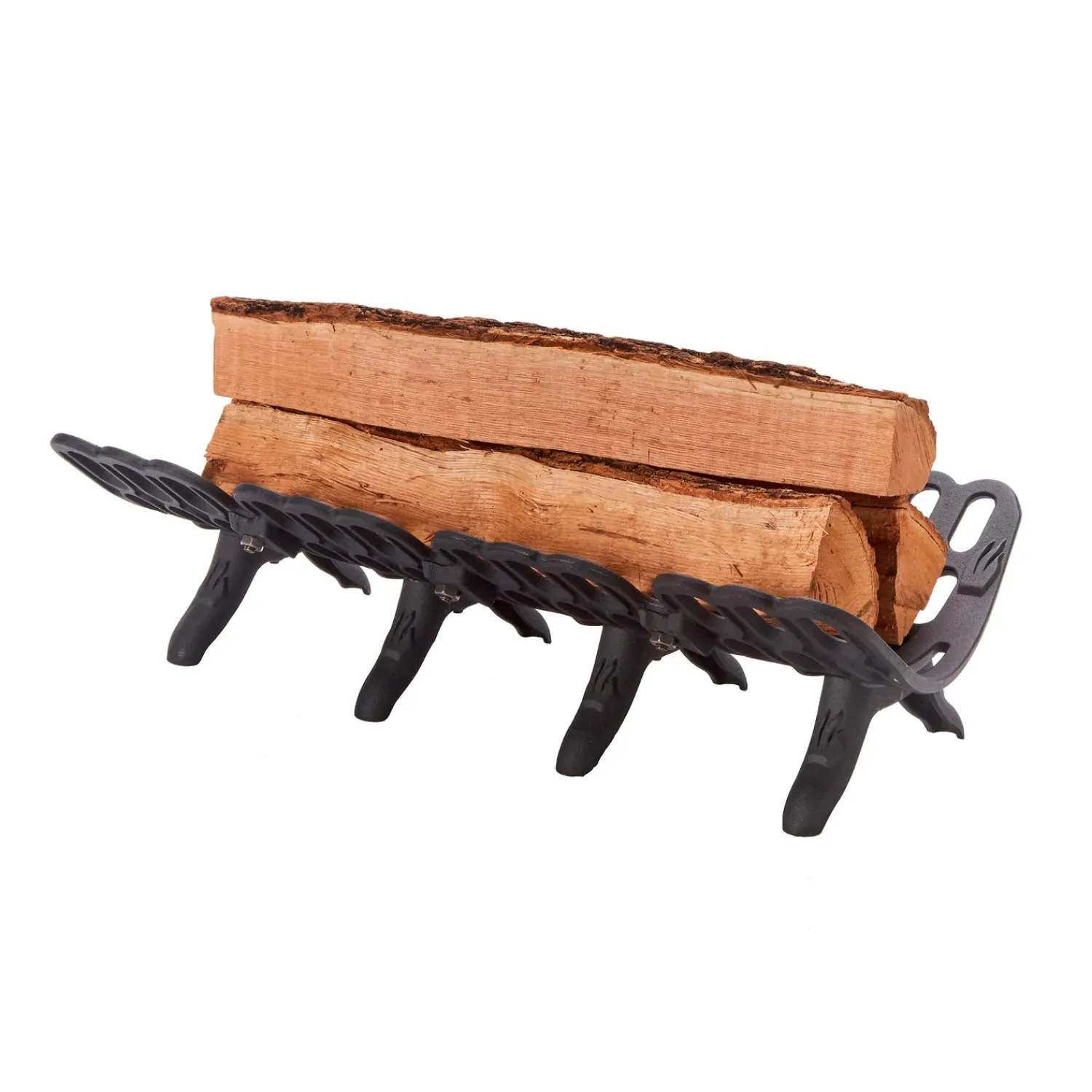 Plow & Hearth Fireplace Grates & Firebacks>Sampson Fireplace Grate, 30"W