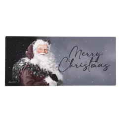 Plow & Hearth Interchangeable Mats>Santa in the Winter Sassafras Switch Mat