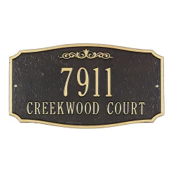 Plow & Hearth Address Signs & Wall Plaques>Scarborough Wall Plaque