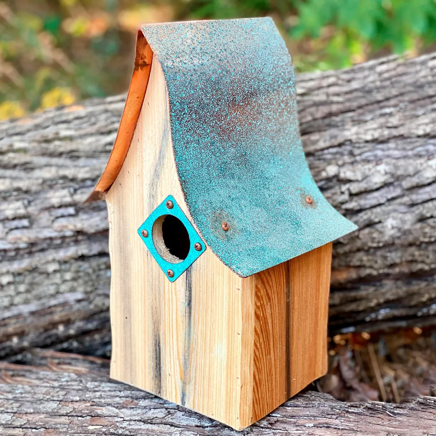 Plow & Hearth Birdhouses>Shady Shed Cypress Birdhouse