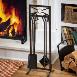 Plow & Hearth Fireplace Tool Sets>Sheffield 5 Piece Fireplace Toolset
