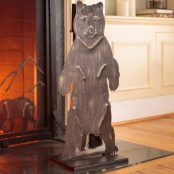Plow & Hearth Fireplace Tool Sets>Shenandoah Mountain Bear Fireplace Tool Set