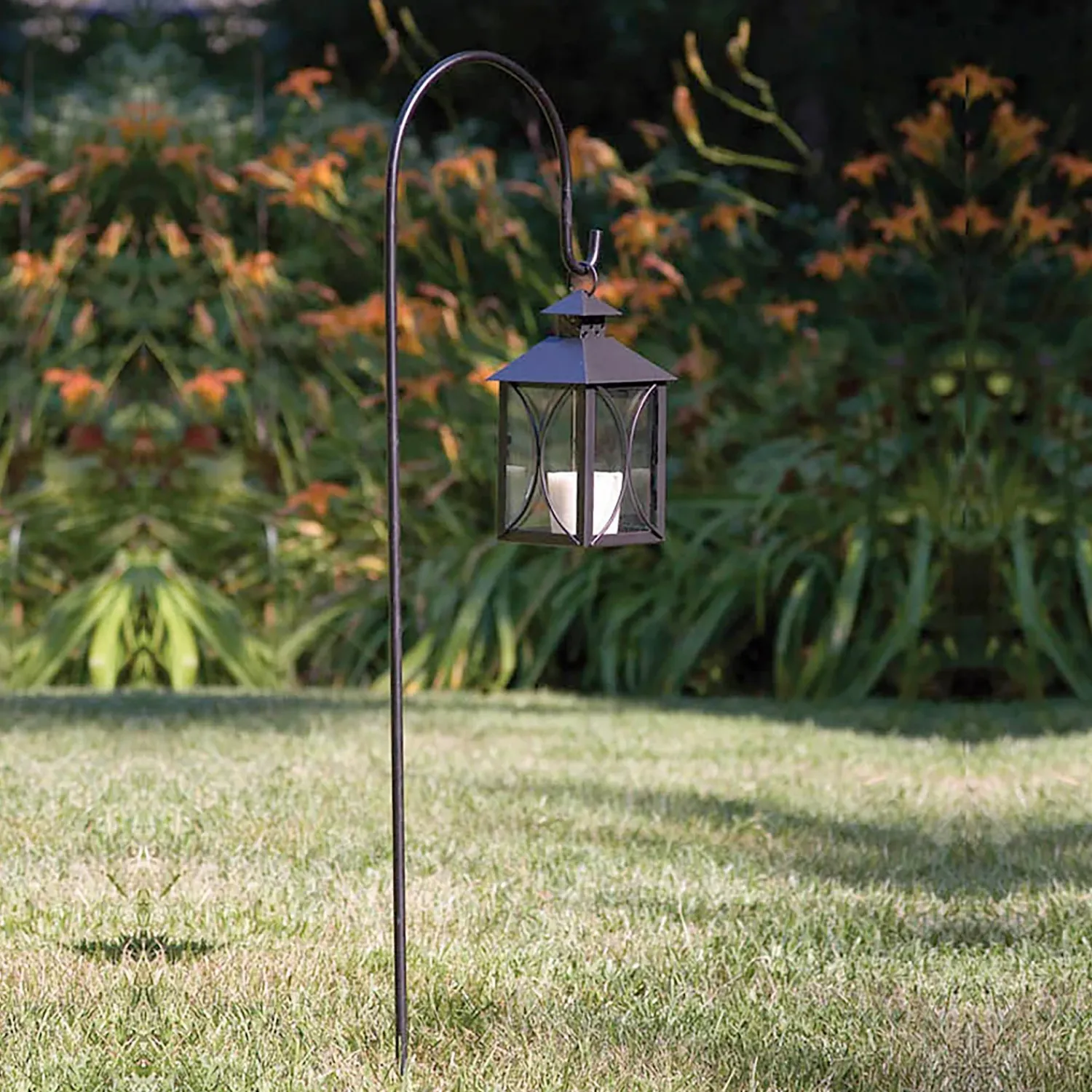 Plow & Hearth Garden Stakes>Shepherd's Hook Metal Plant Holder - 35 in.