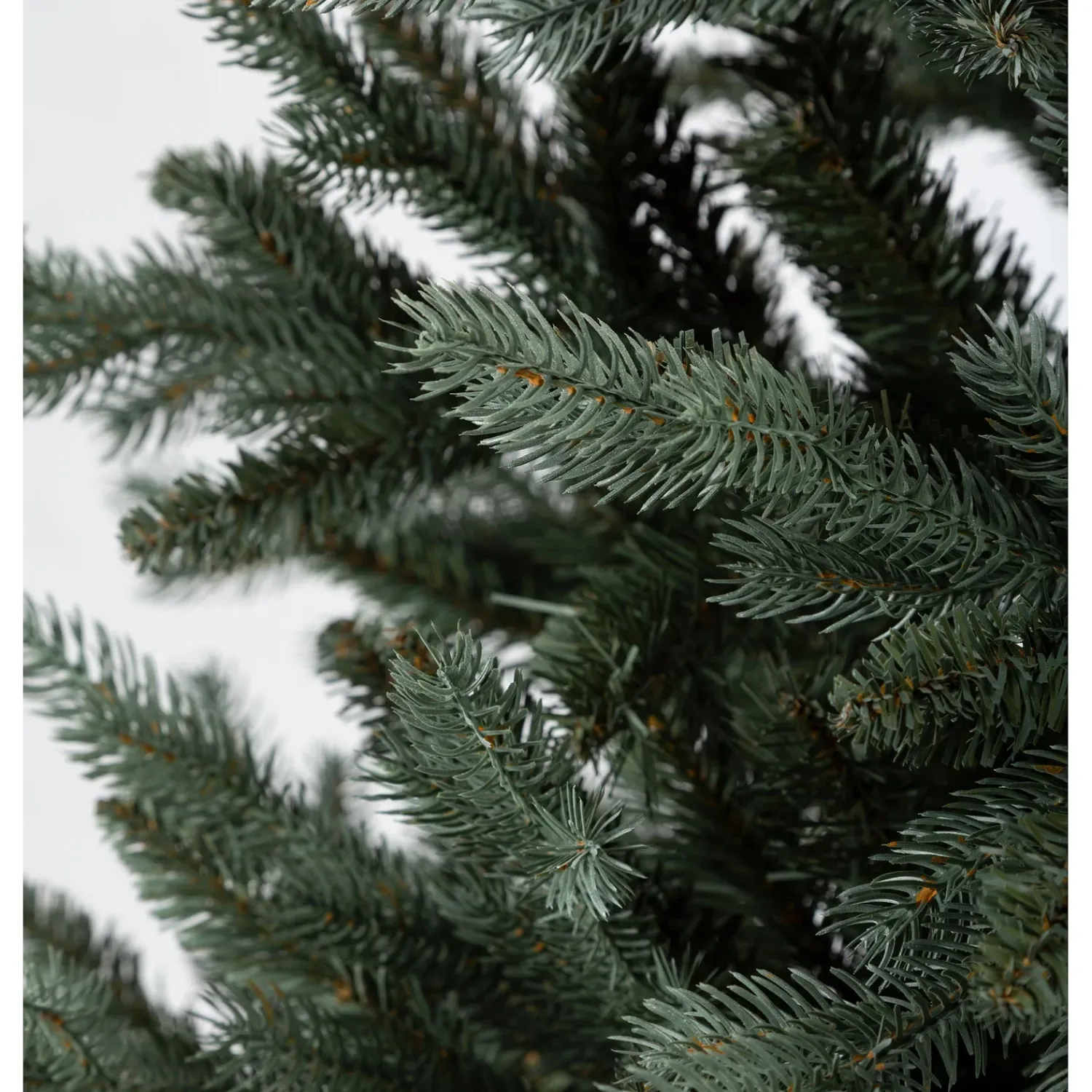 Plow & Hearth Faux Flowers & Plants>Shimmering Misty Pine Christmas Tree, 8' Tall