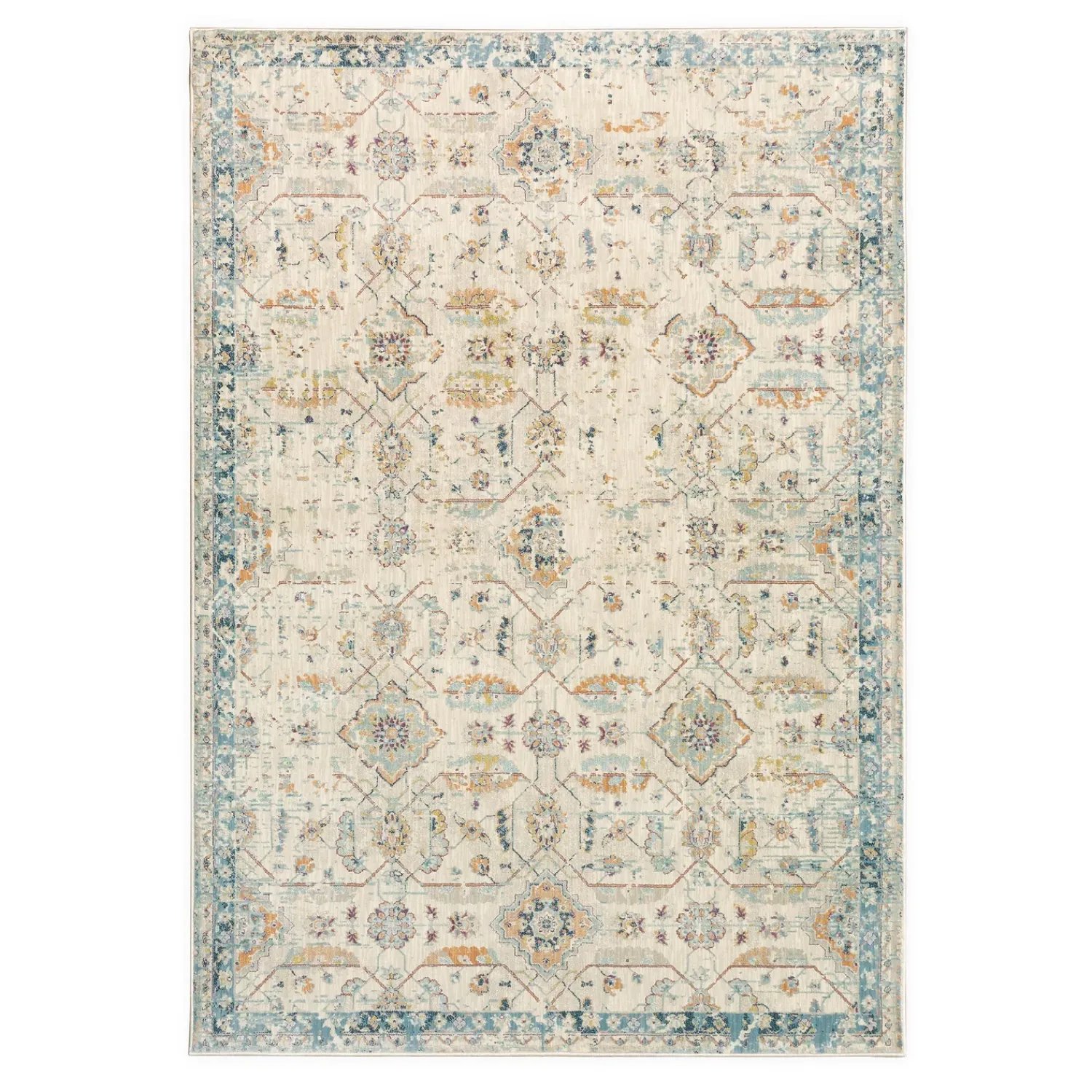 Plow & Hearth Area Rugs>Silver City Heritage Polypropylene Rug, 6' x 9'