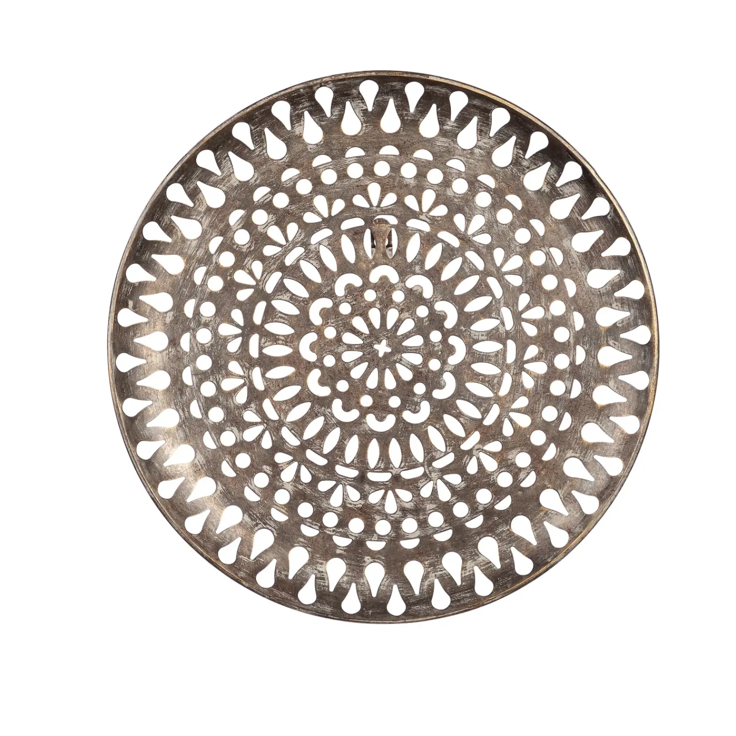 Plow & Hearth Wall Art>Silver Medallion Wall Décor, Set of 2