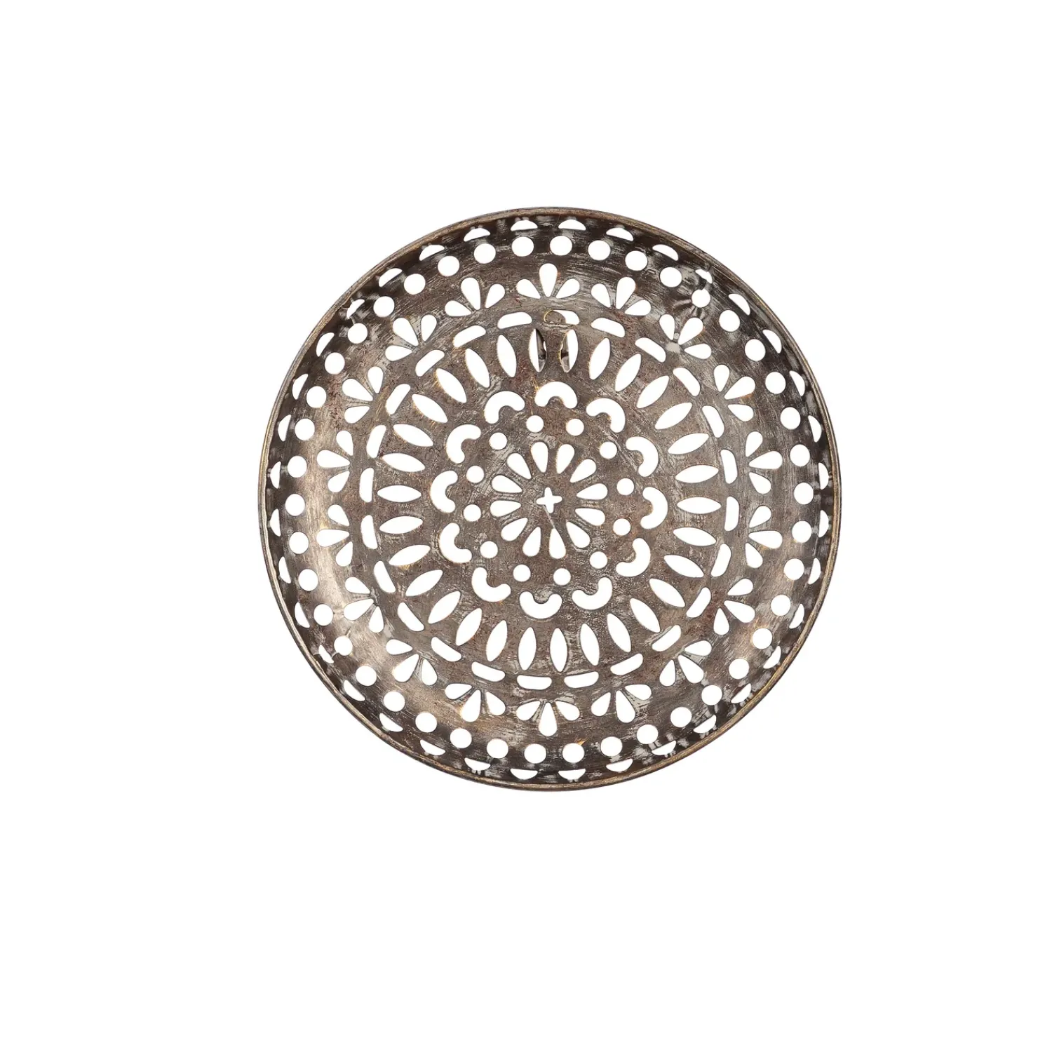 Plow & Hearth Wall Art>Silver Medallion Wall Décor, Set of 2