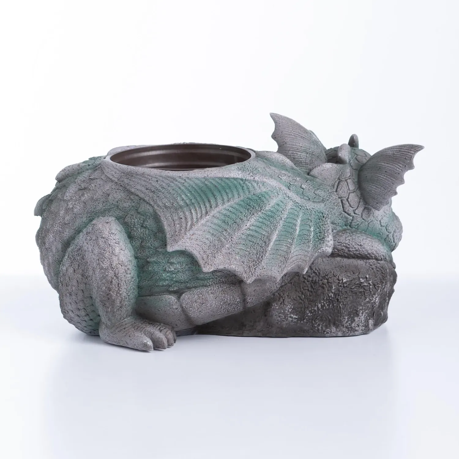 Plow & Hearth Planters & Plant Stands>Sleeping Baby Dragon Planter