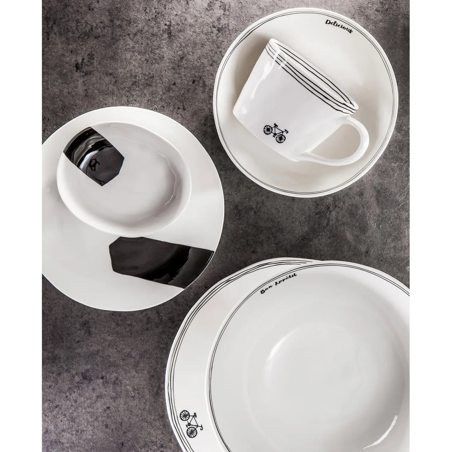 Plow & Hearth Plates & Platters|Serveware>Small Ceramic Bowl, 5 OZ, Bon Appetit Collection
