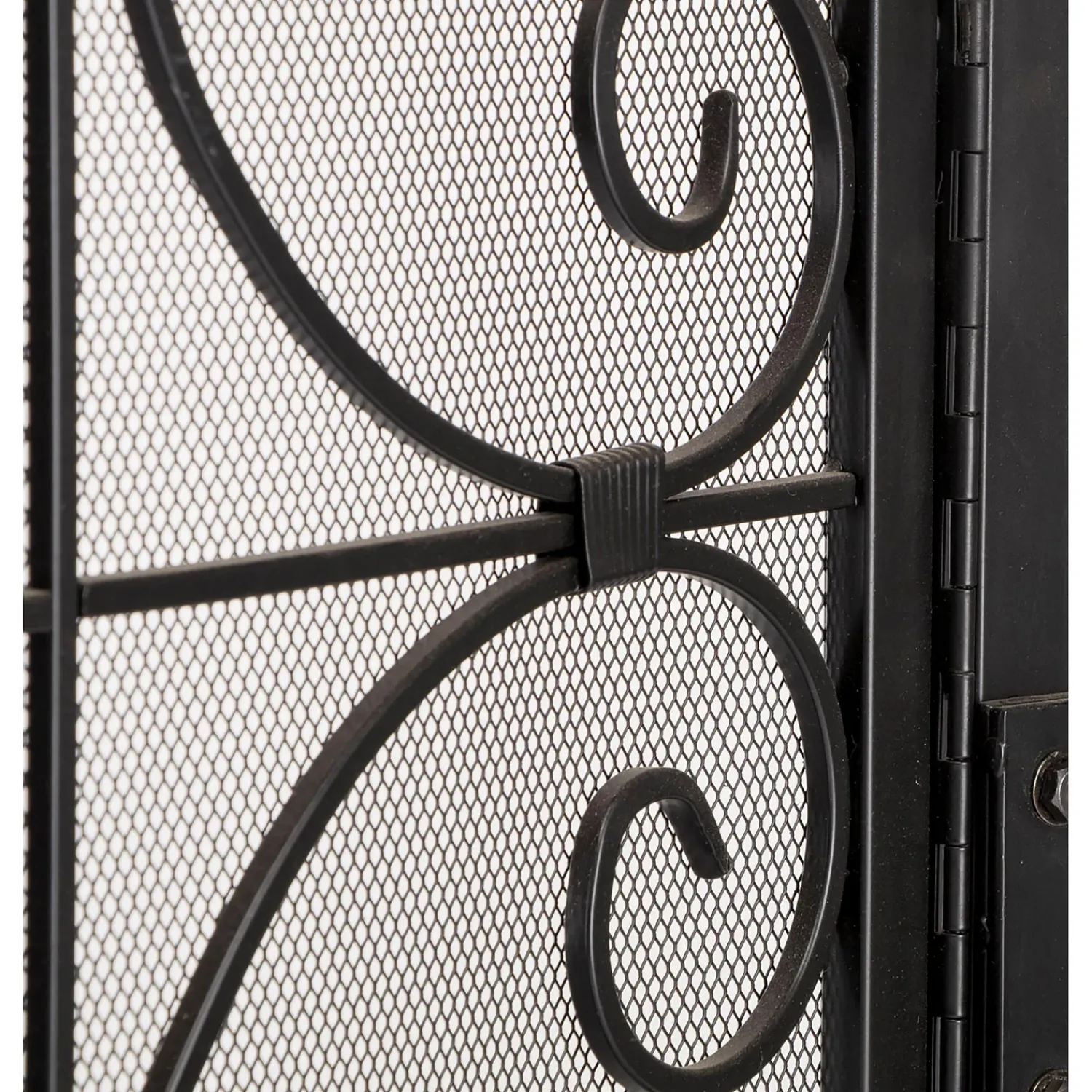 Plow & Hearth Fireplace Screens With Doors>Small Crest Fireplace Screen With Doors