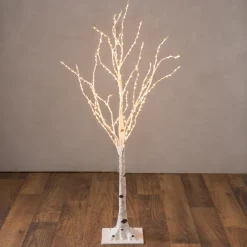 Plow & Hearth Lighted Trees & Garlands><noscript><img width=