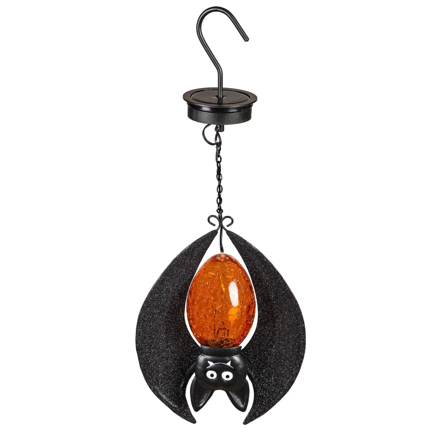 Plow & Hearth Lighted Garden Decorations>Solar Halloween Hanging Bats, Set of 3