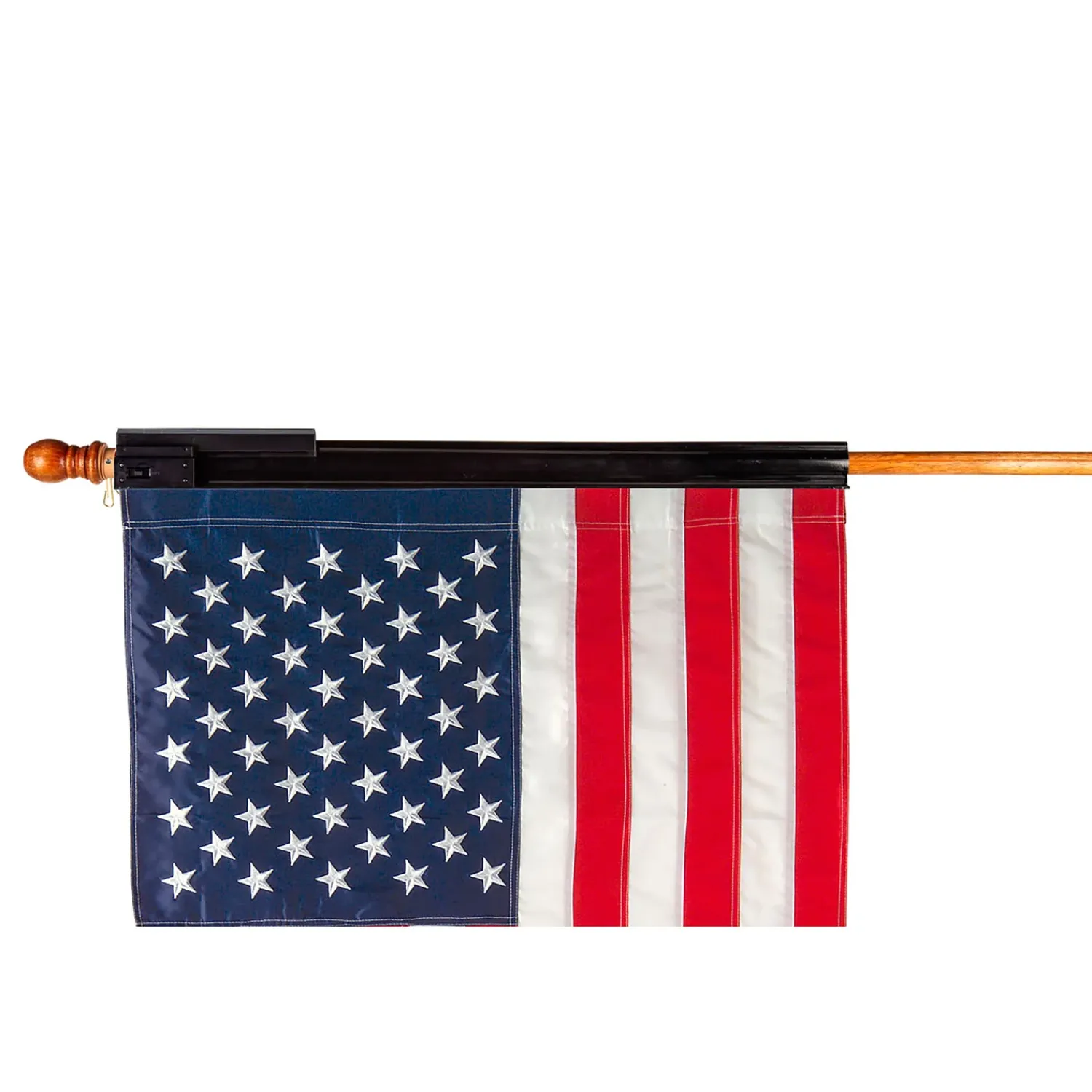 Plow & Hearth Solar Accents|Flag Accessories>Solar Light for House Flag