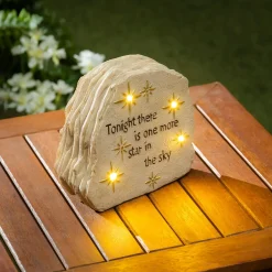 Plow & Hearth Solar Accents|Memorial & Garden Plaques><noscript><img width=