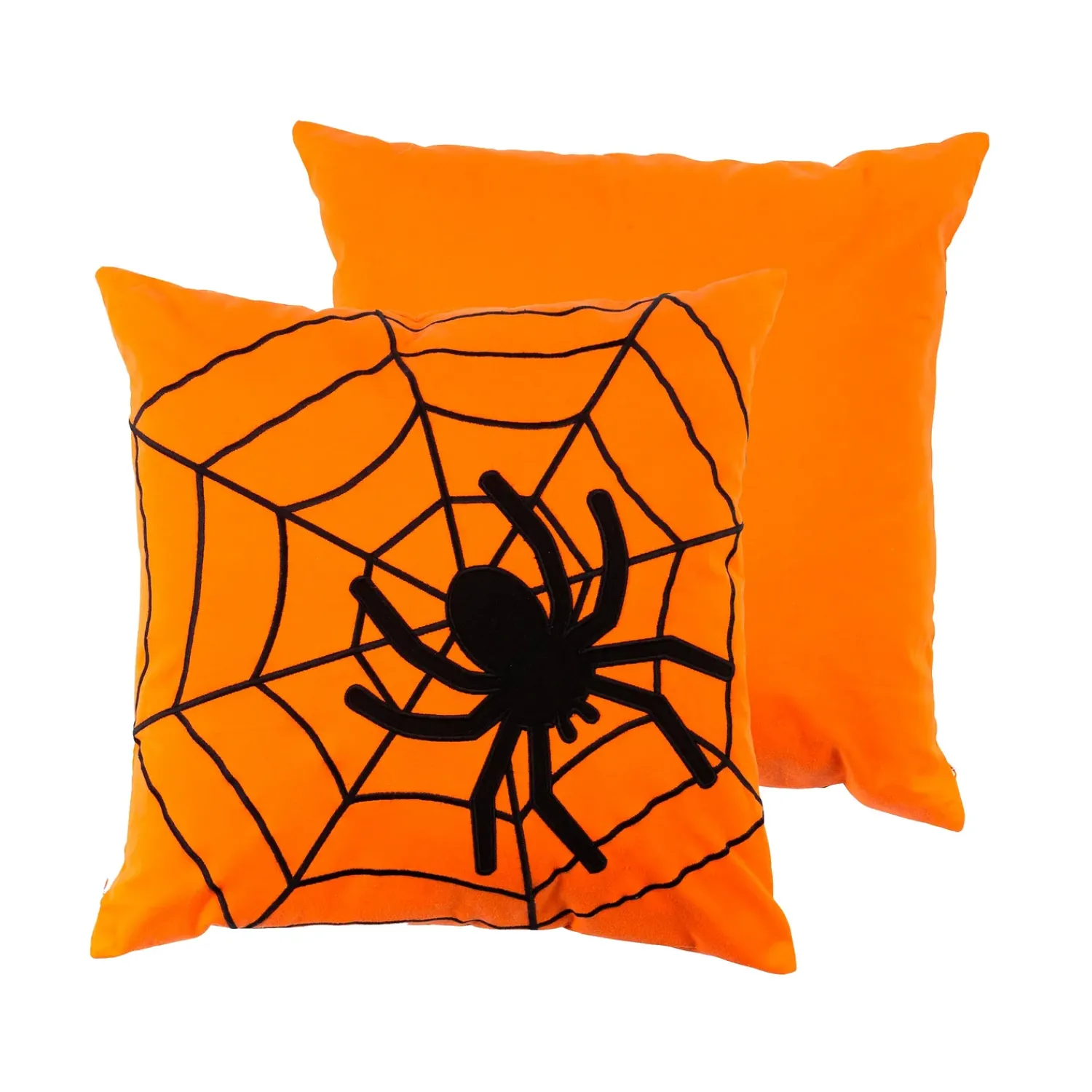 Plow & Hearth Decorative Pillows>Spider Pillow 18"x18"