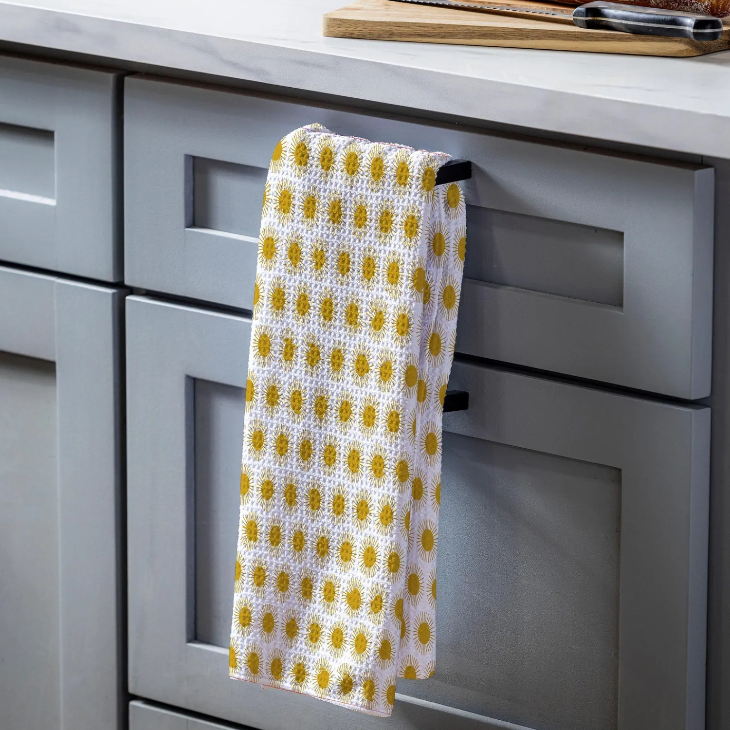 Plow & Hearth Kitchen Linens>Sun Tiles Quick Dry Kitchen Towel, 18" x 30"
