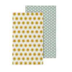 Plow & Hearth Kitchen Linens>Sun Tiles Quick Dry Kitchen Towel, 18" x 30"