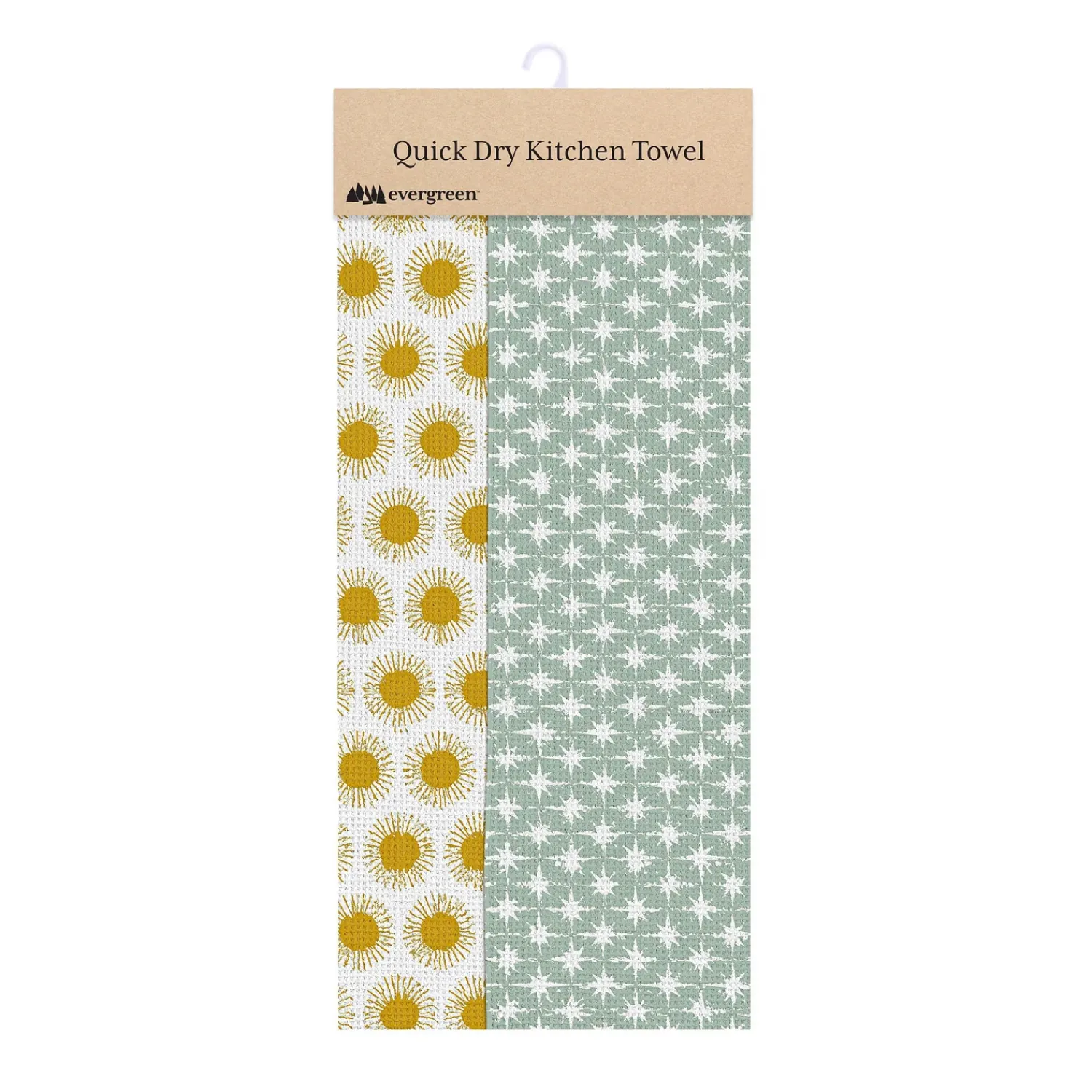 Plow & Hearth Kitchen Linens>Sun Tiles Quick Dry Kitchen Towel, 18" x 30"