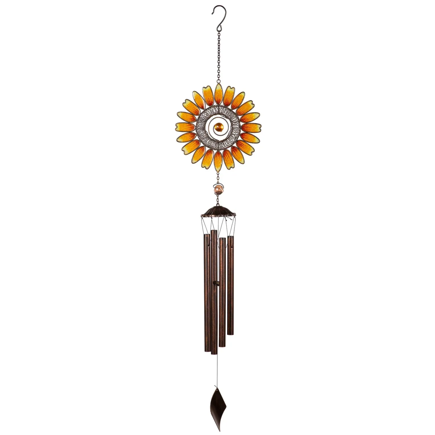 Plow & Hearth Wind Chimes & Mobiles>Sunflower Wind Chime