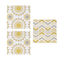 Plow & Hearth Kitchen Linens>Sunrays Quick Dry Dish Cloth, Set of 3, 10" x 10"