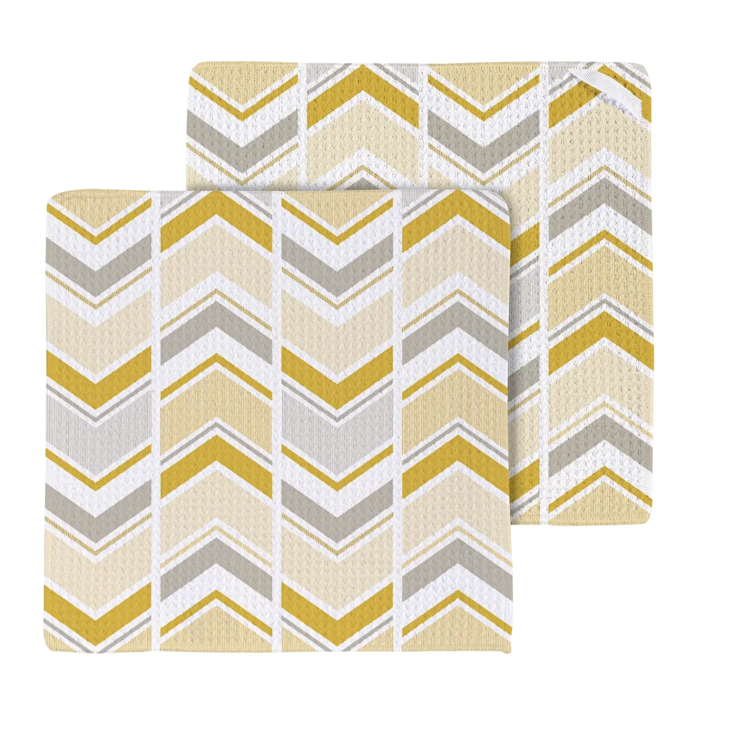 Plow & Hearth Kitchen Linens>Sunrays Quick Dry Dish Cloth, Set of 3, 10" x 10"