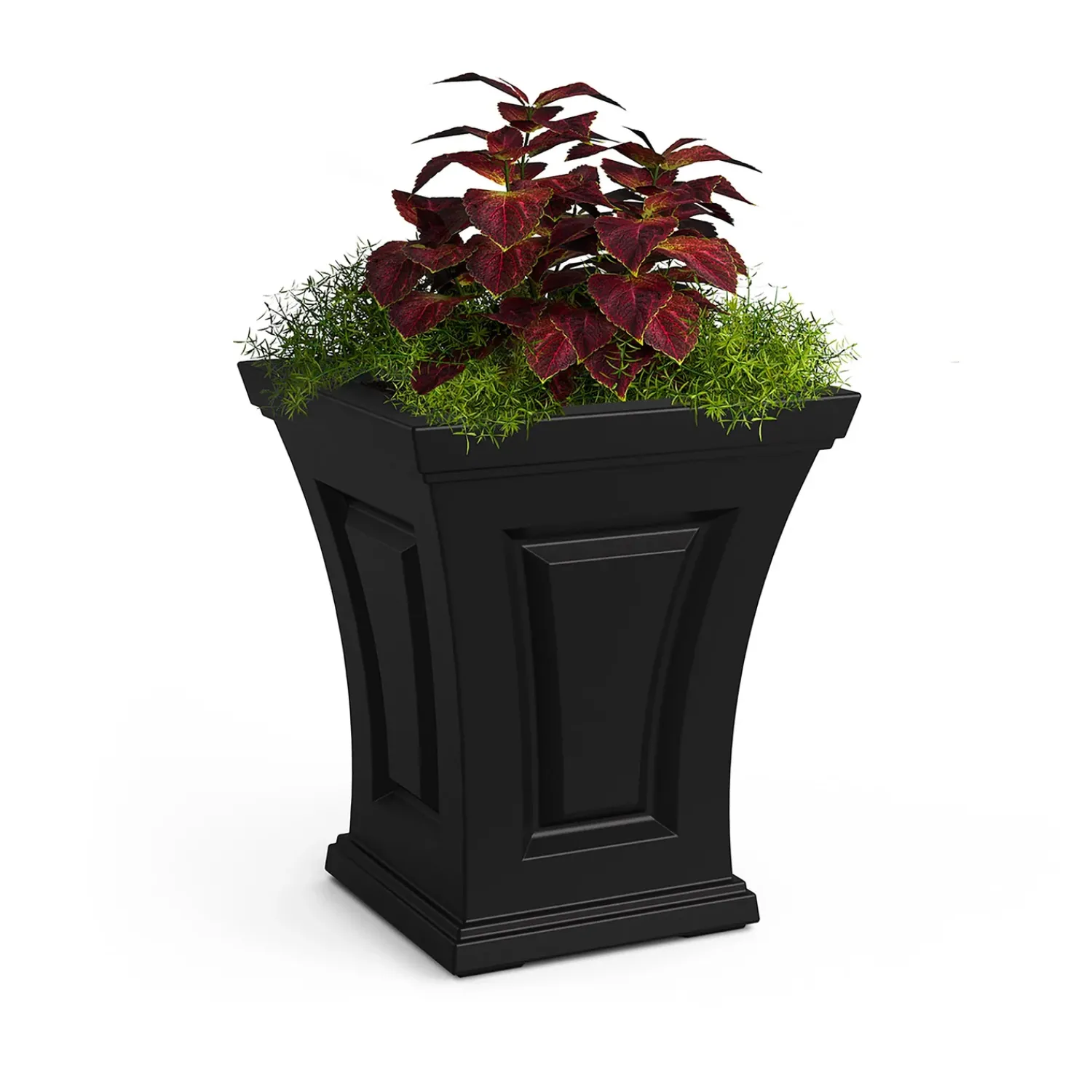 Plow & Hearth Planters & Plant Stands>Surfside Tall Self-Watering Planter, 18"H