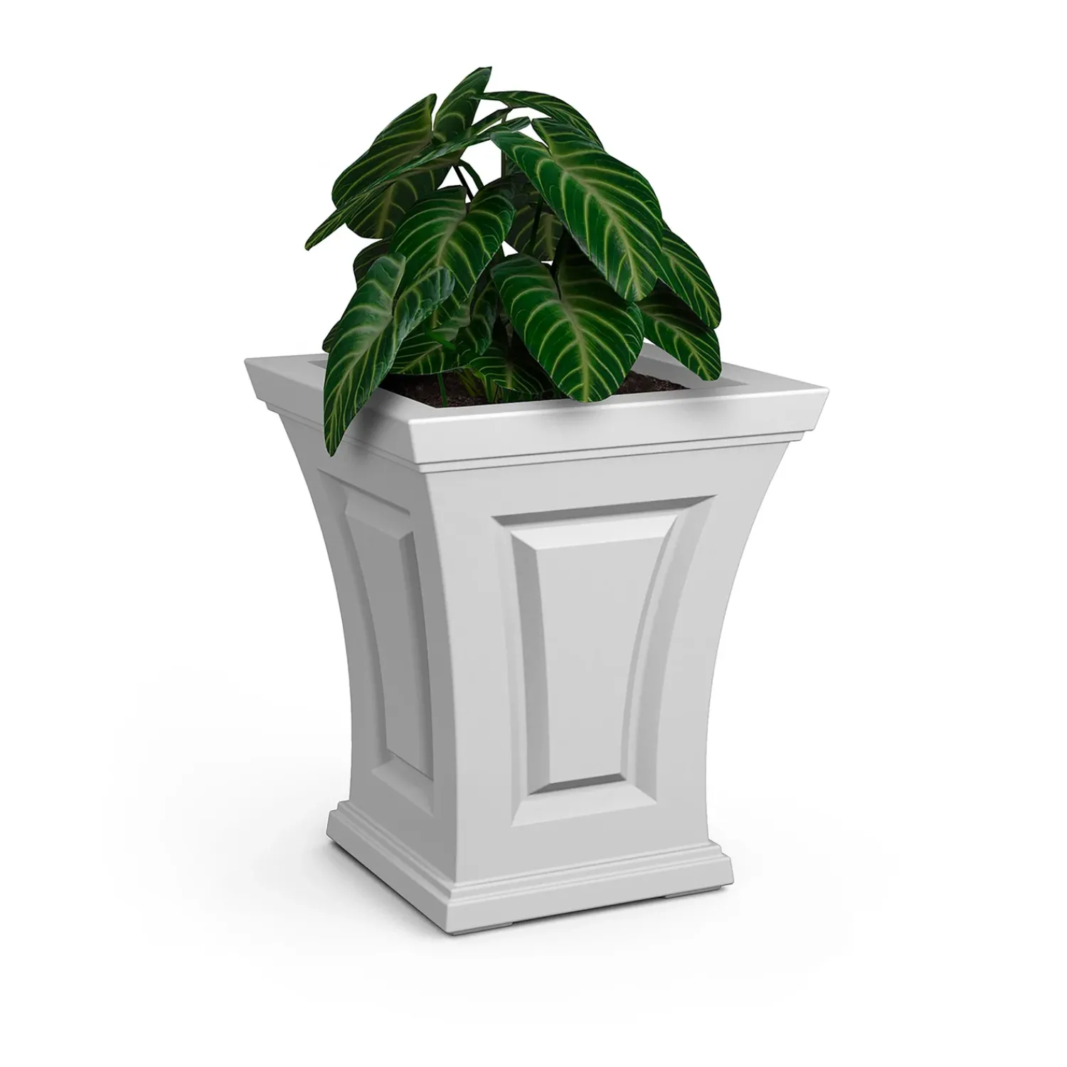 Plow & Hearth Planters & Plant Stands>Surfside Tall Self-Watering Planter, 18"H