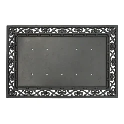 Plow & Hearth Coir Mats>Swirl Coir Mat Tray
