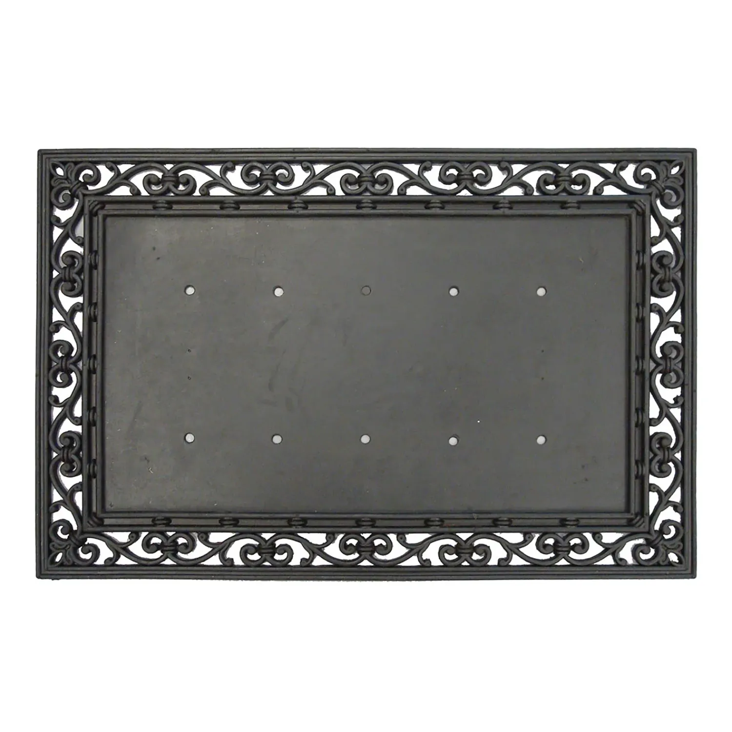 Plow & Hearth Coir Mats>Swirl Coir Mat Tray