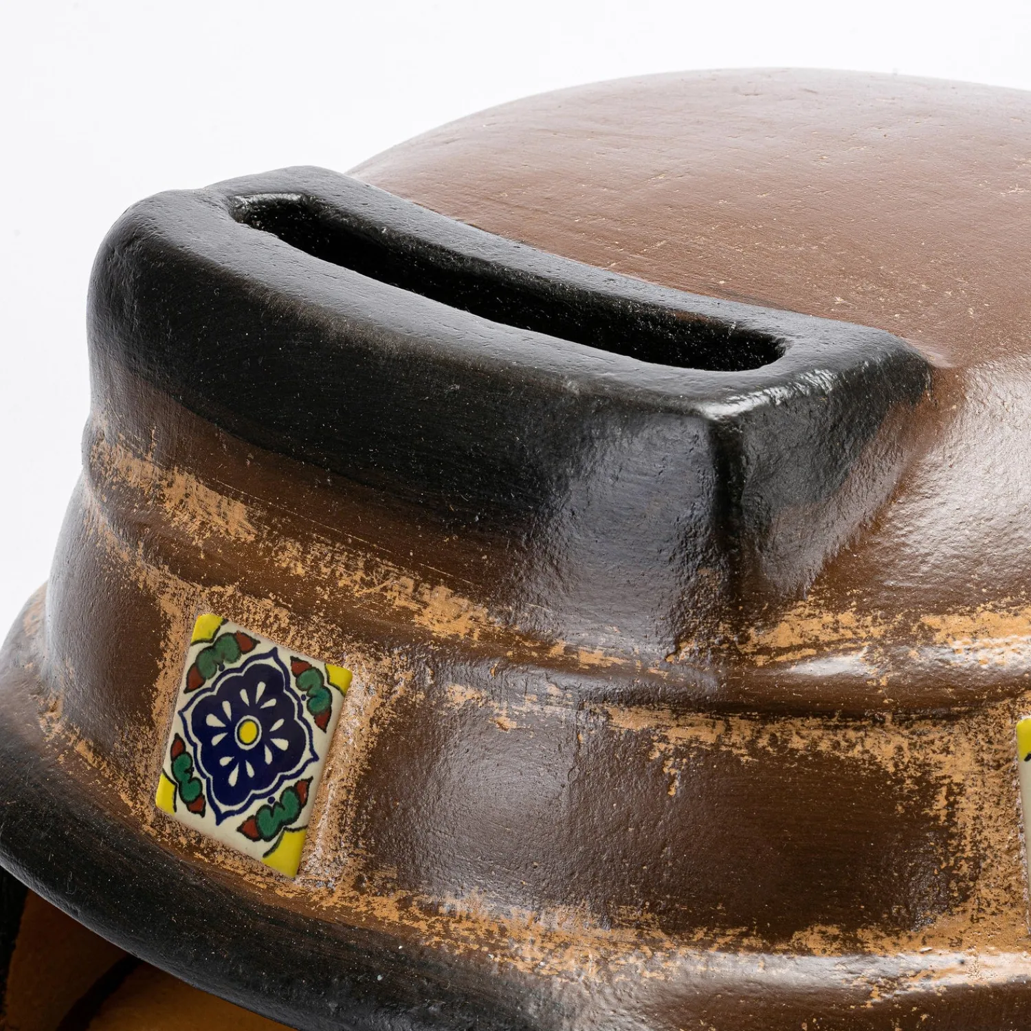Plow & Hearth Pizza Ovens>Talavera Brown Pizza Oven