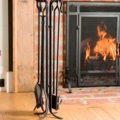 Plow & Hearth Fireplace Tool Sets>Tall Fireplace Tool Set Black