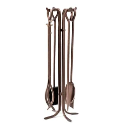 Plow & Hearth Fireplace Tool Sets>Tall Fireplace Tool Set Bronze