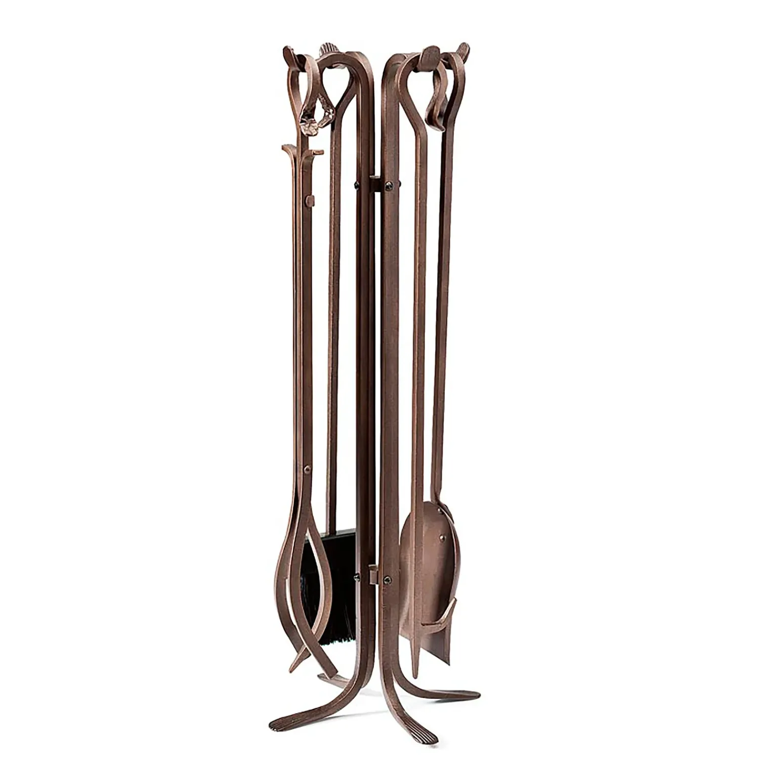 Plow & Hearth Fireplace Tool Sets>Tall Fireplace Tool Set Bronze