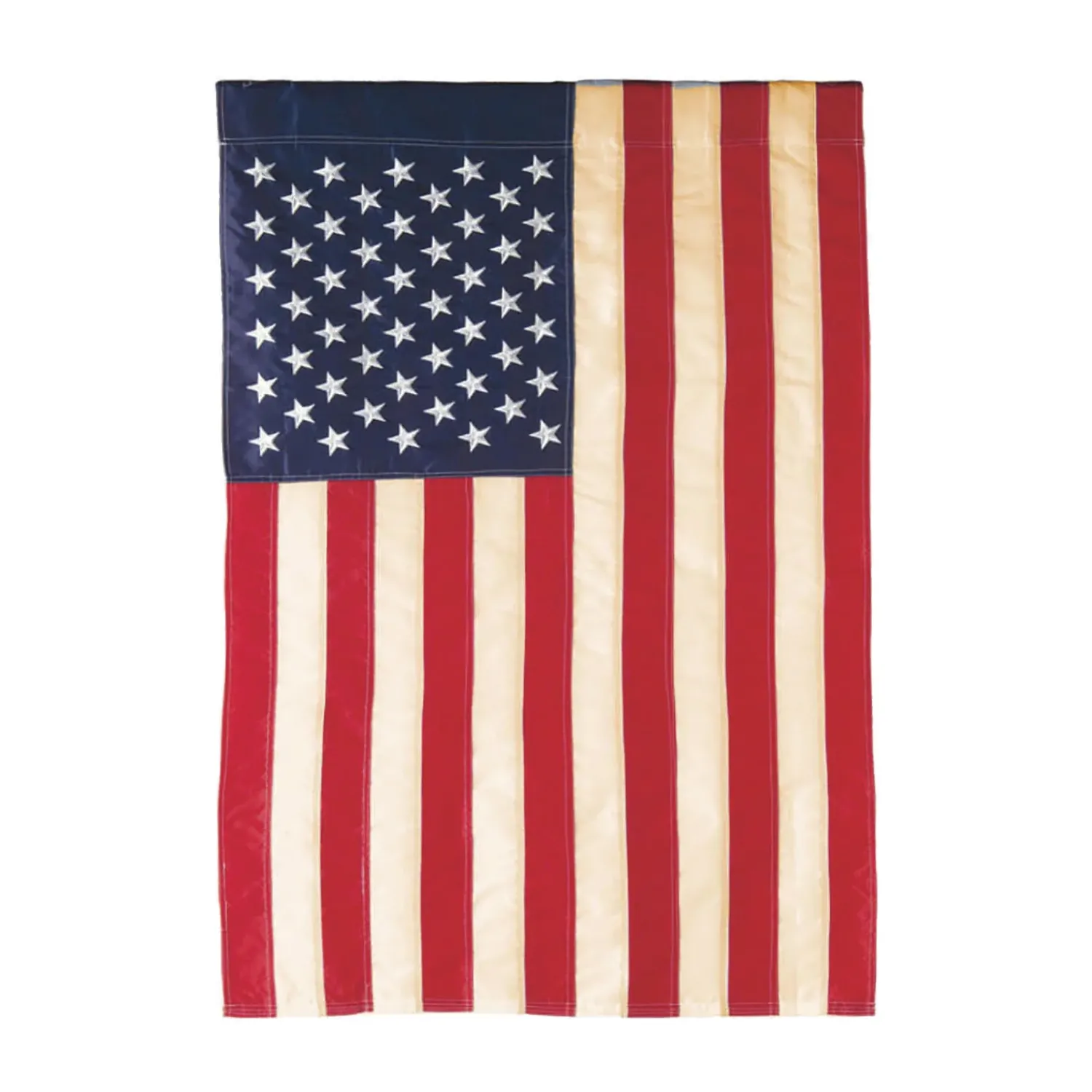 Plow & Hearth Garden Flags>Tea-Stained Americana Old Glory Garden Flag