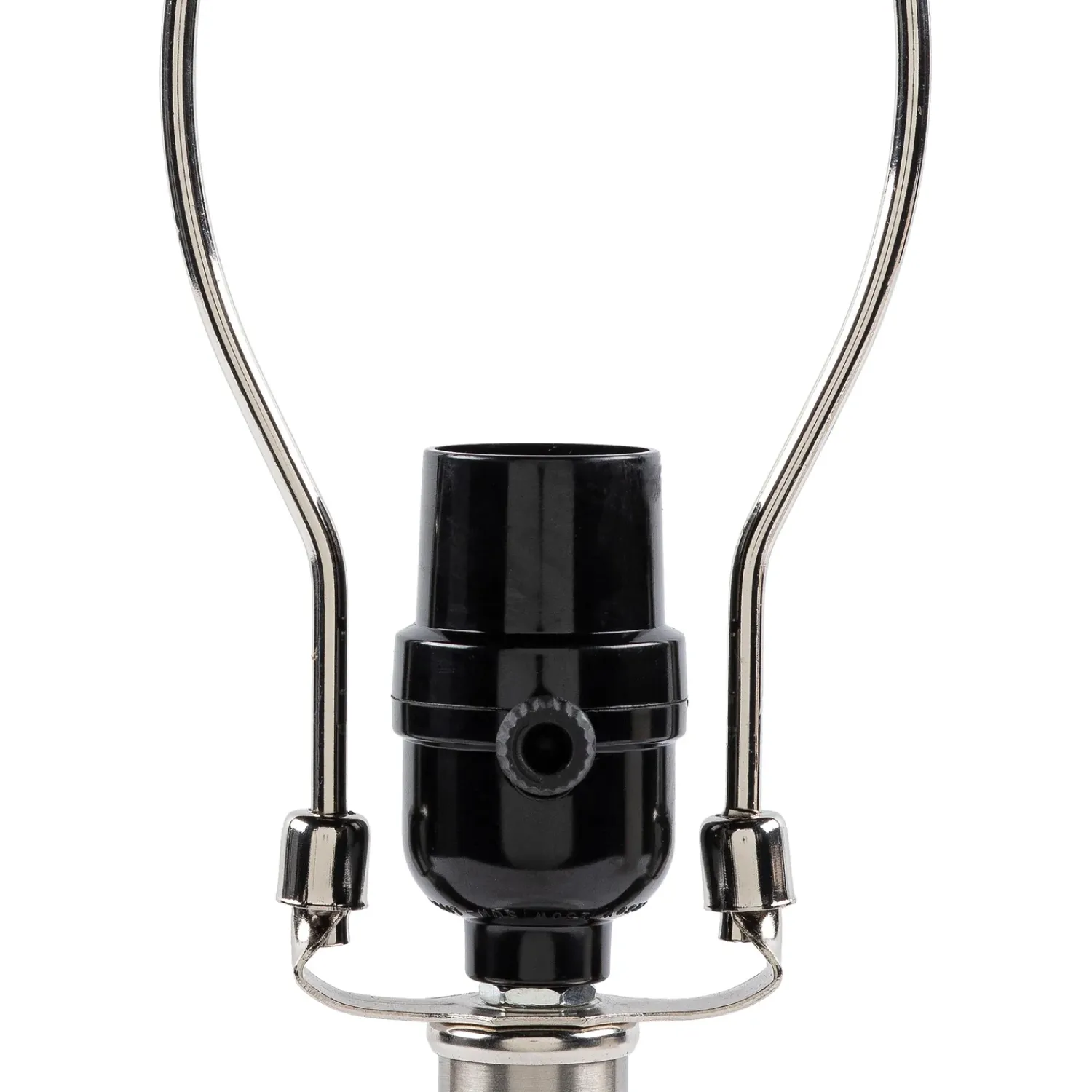 Plow & Hearth Lamps & Lighting>Textured Bubble Glass Table Lamp with Beige Linen Shade