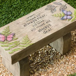 Plow & Hearth Garden Statues|Outdoor Benches>Those We Love Memorial Garden Bench