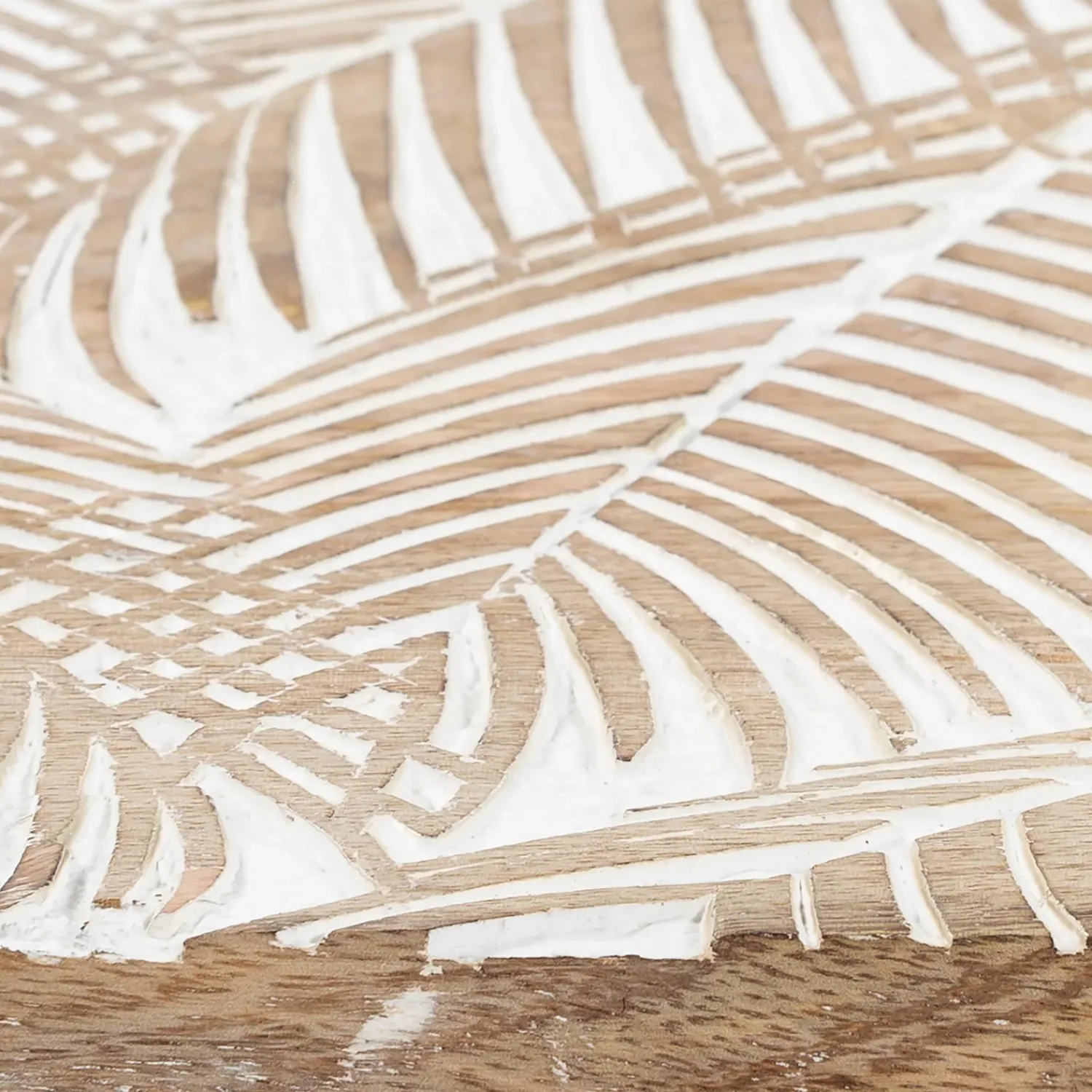 Plow & Hearth Wall Art>Three Panel White Washed Tropical Wall Art