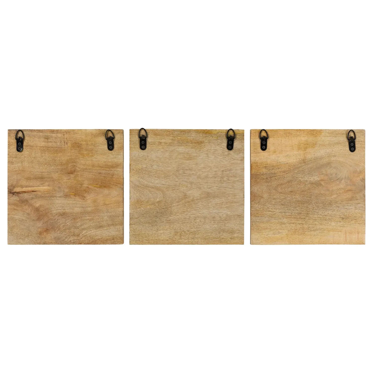 Plow & Hearth Wall Art>Three Panel White Washed Tropical Wall Art