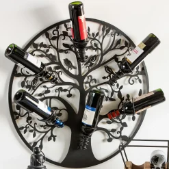 Plow & Hearth Wine Racks>Tree of Life Wine Holder