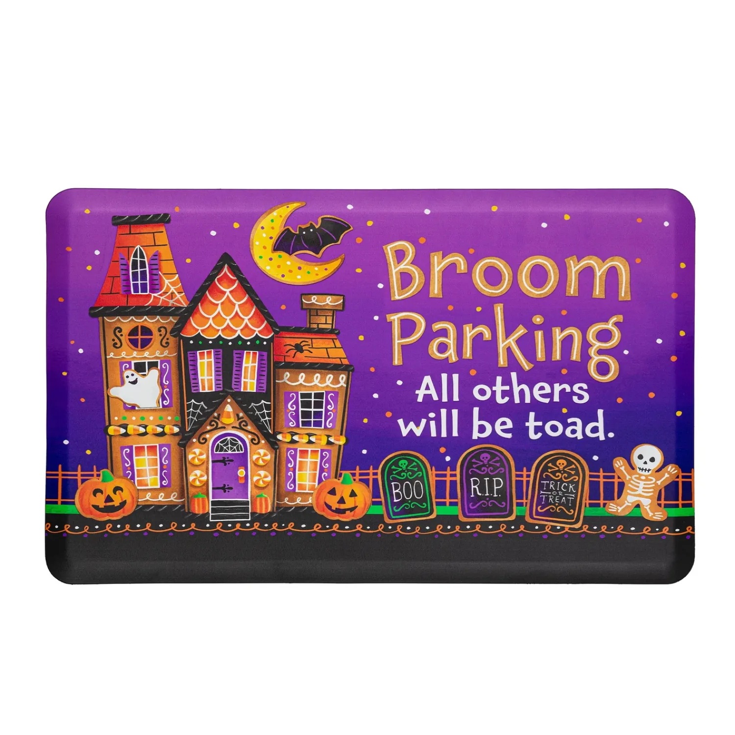 Plow & Hearth Anti-Fatigue Mats|Anti-Fatigue Mat>Trick or Sweets Anti-Fatigue Mat, 30" x 18"